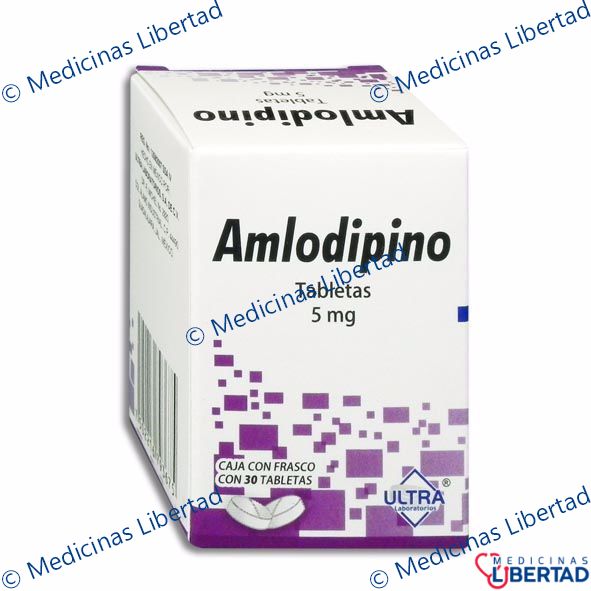 AMLODIPINO ULTRA 5MG FRASCO C/30