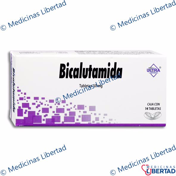 BICALUTAMIDA ULTRA 50 MG Tabletas c/14