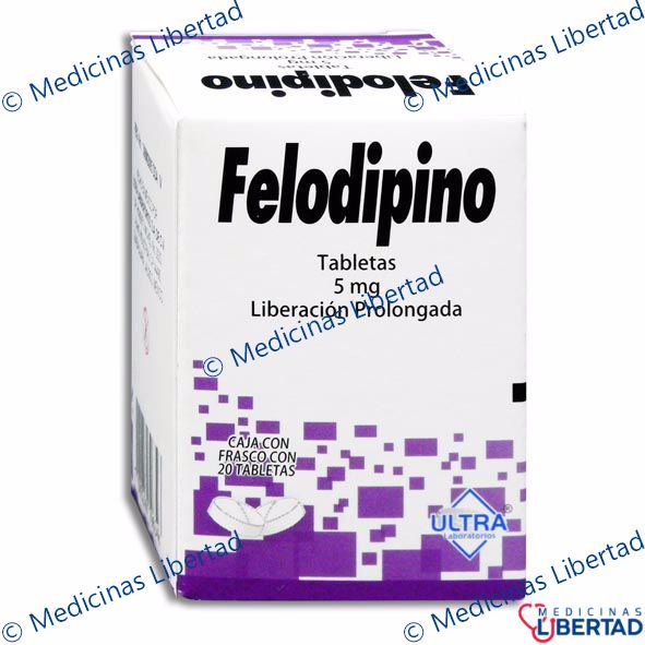 FELODIPINO ULTRA  Tabletas c/20