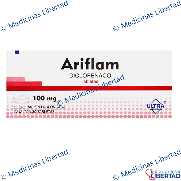 ARIFLAM / DICLOFENACO 100MG ULTRA C/20