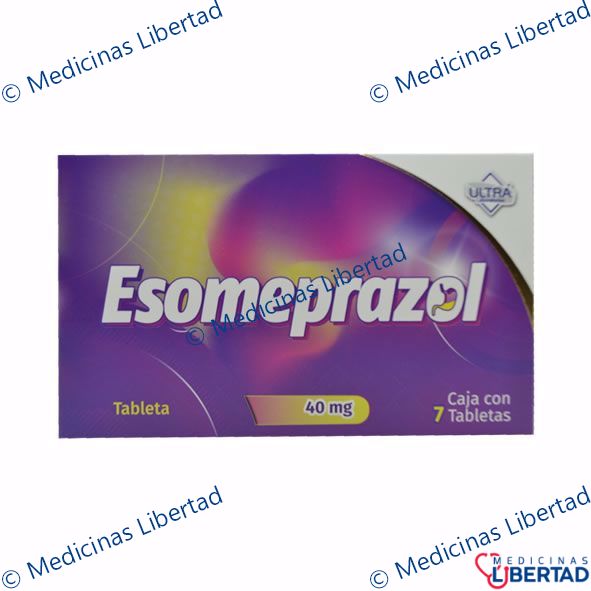 ESOMEPRAZOL ULTRA 40MG TABLETAS C/7