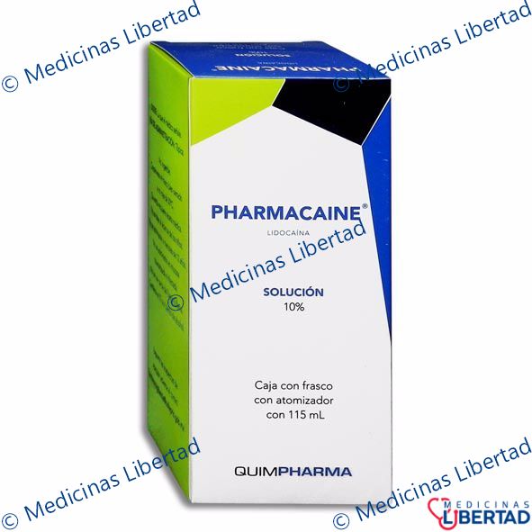 PHARMACAINE 10% SOLUCION TOPICA  115 ML