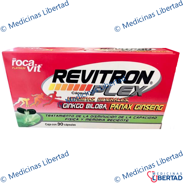 REVITRON PLEX CAPSULAS C/30