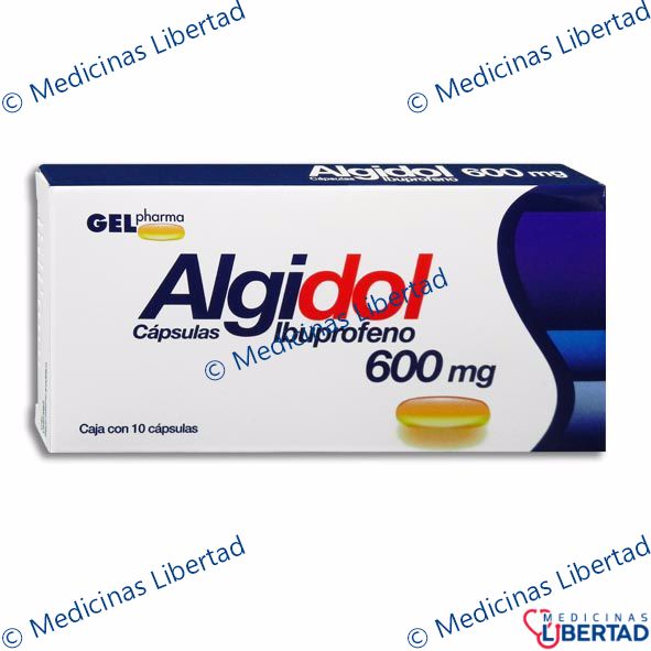 ALGIDOL 600 CAPSULAS C/10