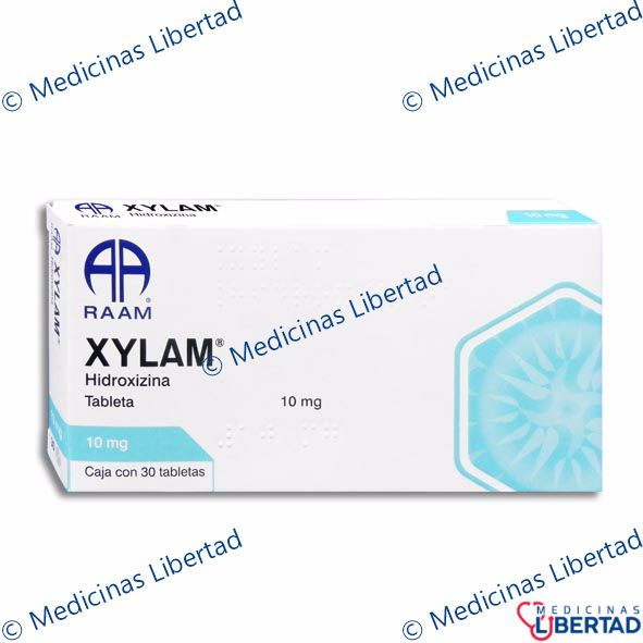 XYLAM (HIDROXIZINA 10 MG ) TAB C/30