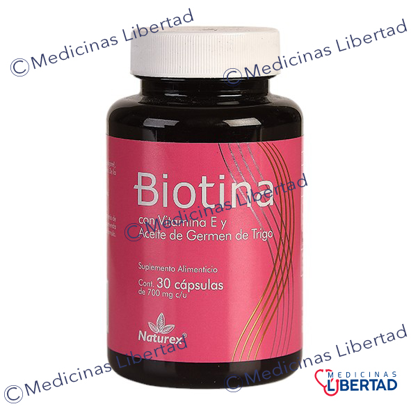 BIOTINA NATUREX C/30 CAPSULAS