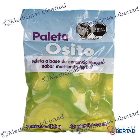 PALETA OSITO BOLSA C/40 PZS