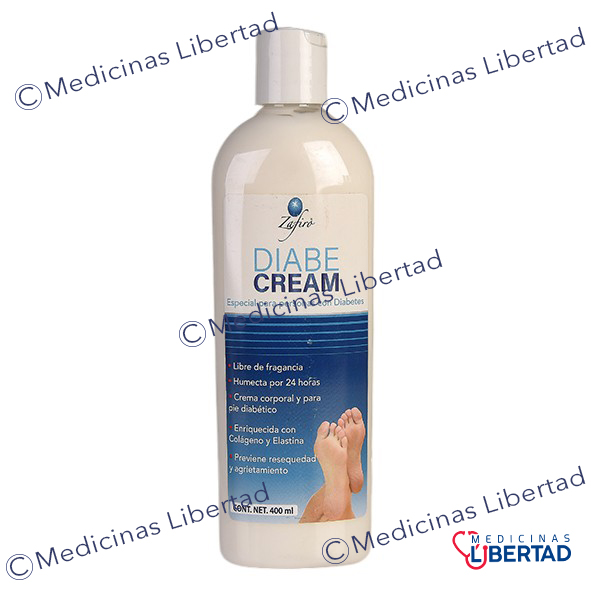 CREMA DIAB CREAM ZAFIRO C/400ML