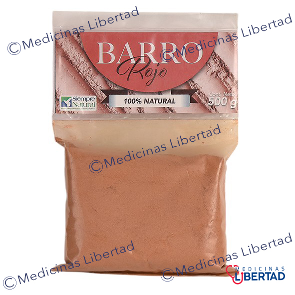 BARRO ROJO C/500GR