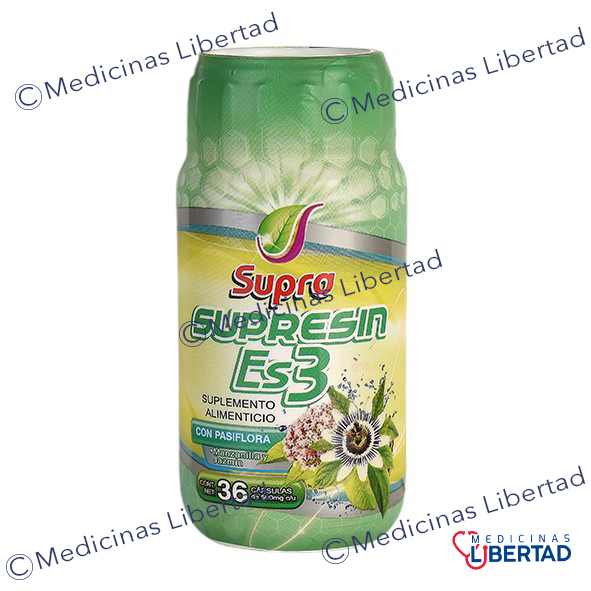 SUPRA SIN ESTRESS CAPSULAS C/36