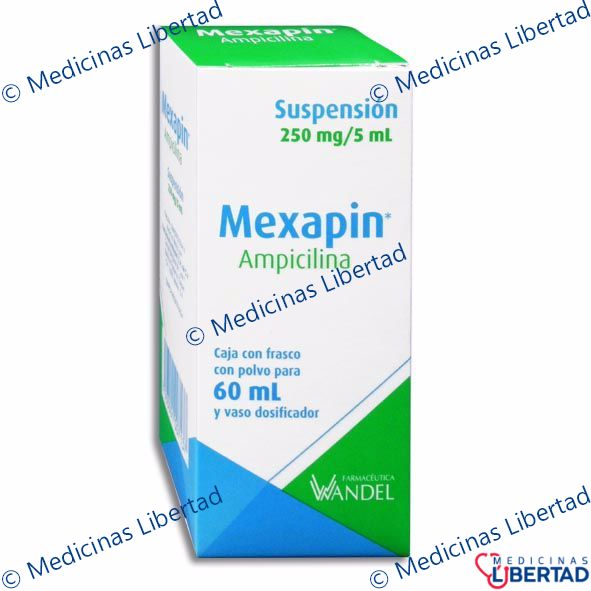 MEXAPIN ( AMPICILINA )  250MG Suspension 60 ml