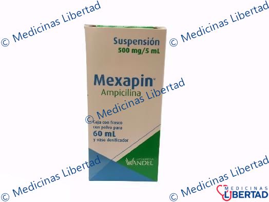 AMPICILINA 500MG WANDEL SUSPENSION 60 ML