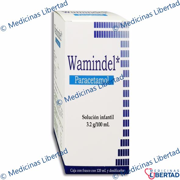 WAMINDEL (PARACETAMOL )  SOLUCION 120 ML