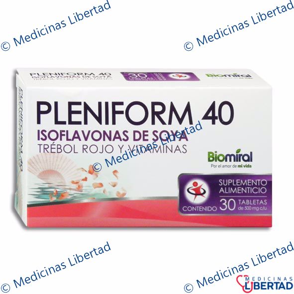 PLENI-FORM 40 TABLETAS  C/30