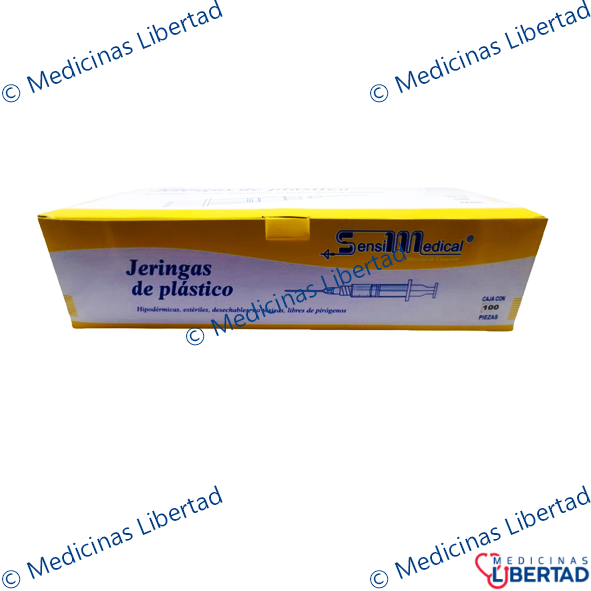 JERINGA 10 ML 20X32 AMAR SENSIMEDICAL 100  PZ