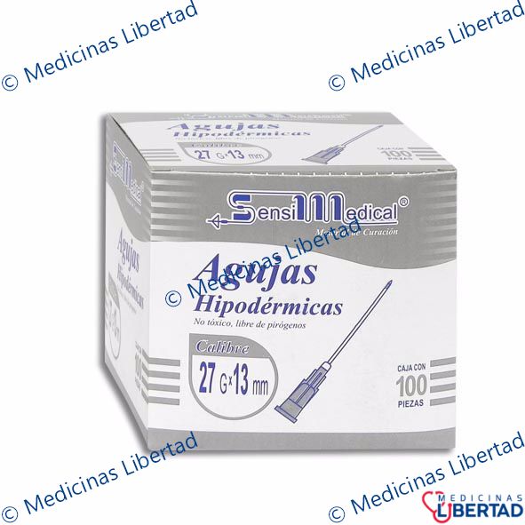 AGUJA HIP SENSIMEDICAL 27X13  C/100