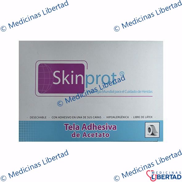 TELA ADHESIVA DE ACETATO DE 5CM C/6 SKINPROT