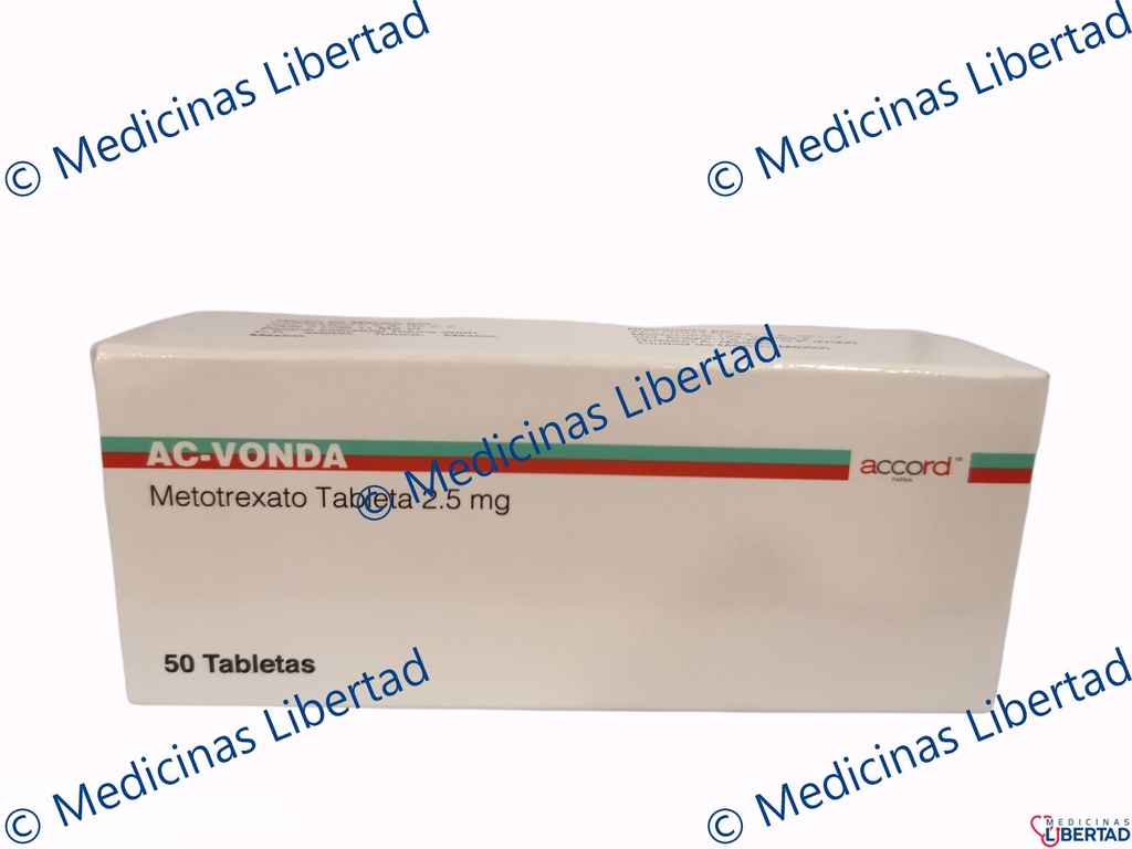 AC - VONDA (METOTREXATO 2.5 mg) TAB c/50