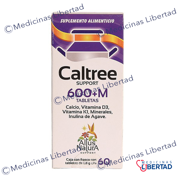 CALTREE 600 + M C/60 TABLETAS