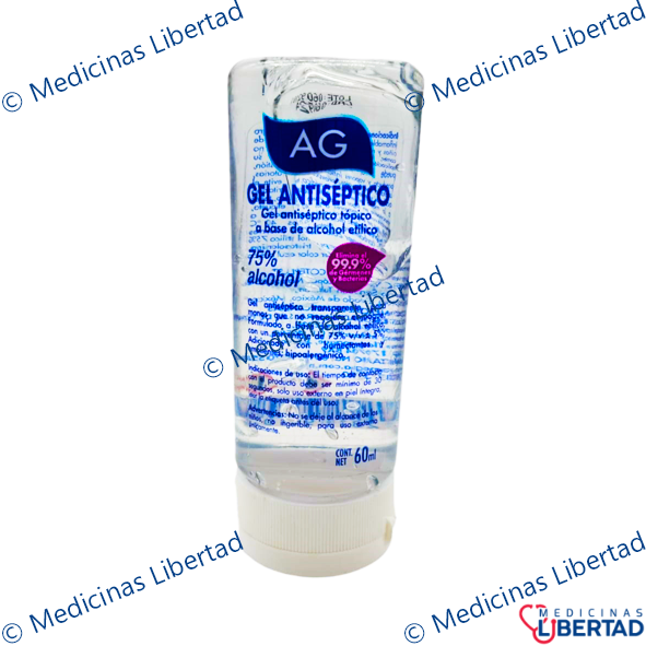 GEL ANTIBACTERIAL AG 60ML 1PZ.