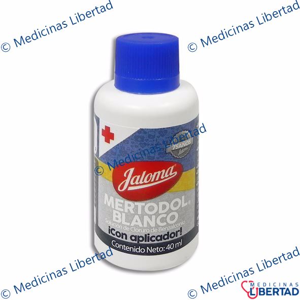 MERTODOL BLANCO SIN CAJA FRASCO 40ML