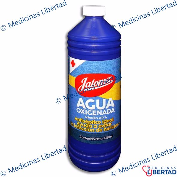 AGUA OXIGENADA FRASCO JALOMA  448 ML