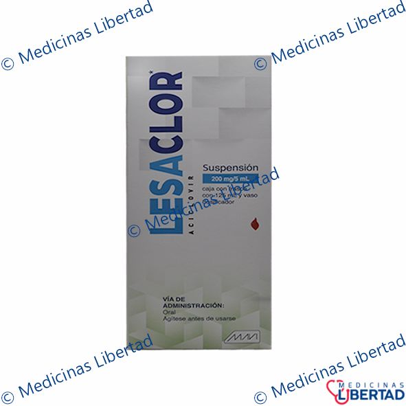 LESACLOR SUSPENSION  125 ML