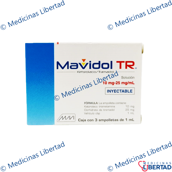 MAVIDOL TR Solucion Inyectable c/3