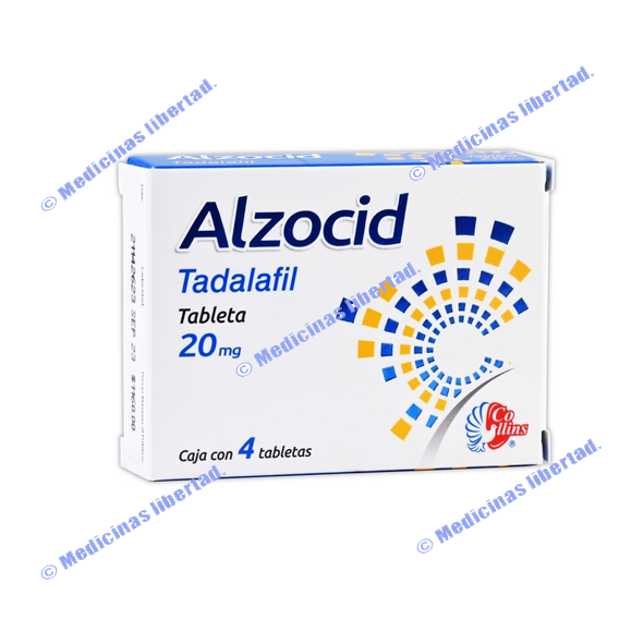 ALZOCID (TADALAFIL) 20MG C/4