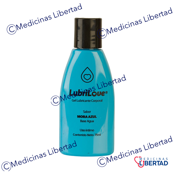 LUBRICANTE LUBRILOVE MORA AZUL 75 ML