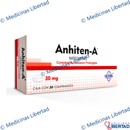 [7502216792289] ANHITEN-A (NIFEDIPINO) Comprimidos LP c/30