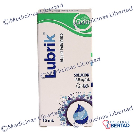 [008400001603] LUBRIK 14 MG ( ALCOHOL POLIVINICO )  SOLUCION OFTALMICA 15ML