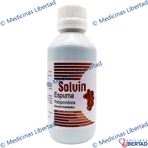 [637420200811] SOLVIN ESPUMA (SOLUCION ANTISEPTICA) 120ML