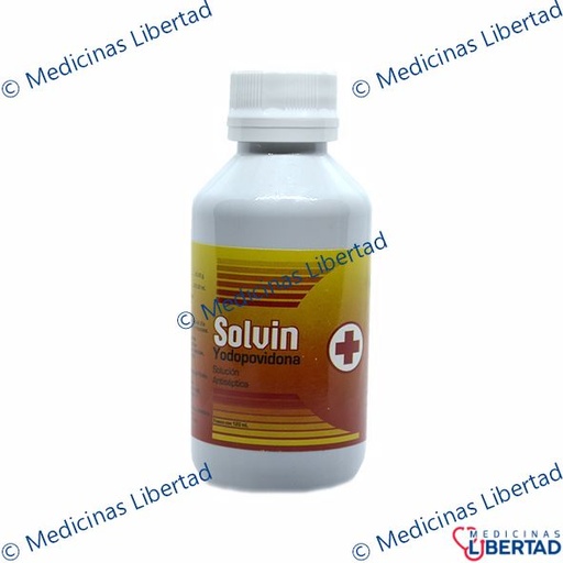 [637420200897] SOLVIN SOLUCION ANTISEPTICA  120 ML