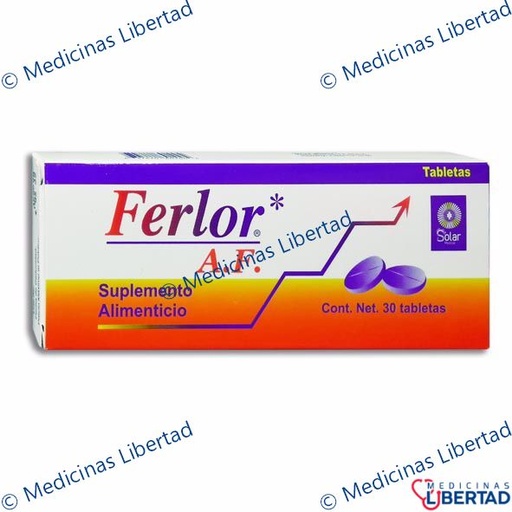 [637420602004] FERLOR AF TABLETAS  C/30