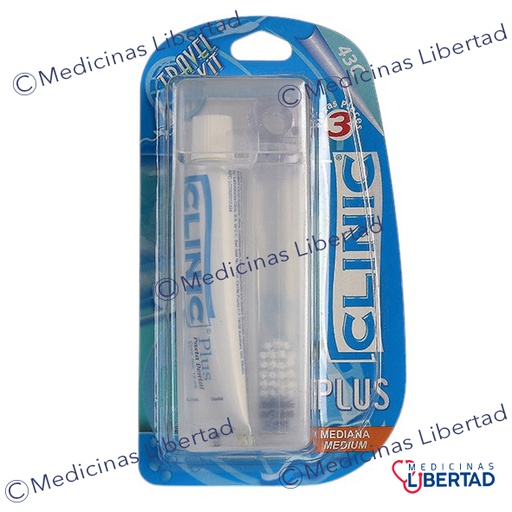 [7501072630025] CLINIC PLUS TRAVEL KIT C/3 PZAS