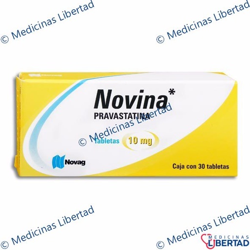 [7501075716801] NOVINA ( PRAVASTATINA ) 10MG  TAB  C/30
