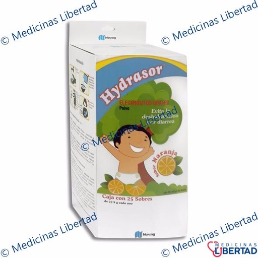 [7501075718195] HYDRASOR NARANJA Polvo en Sobres c/25