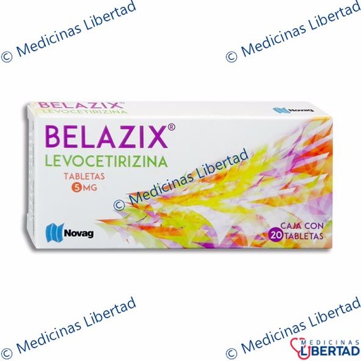 [7501075722604] BELAZIX ( LEVOCETIRIZINA ) TAB C/20