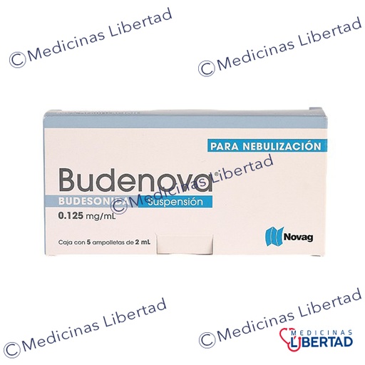 [7501075726251] BUDENOVA (BUDESONIDA) C/5 AMPOLLETAS P/NEBULIZAR