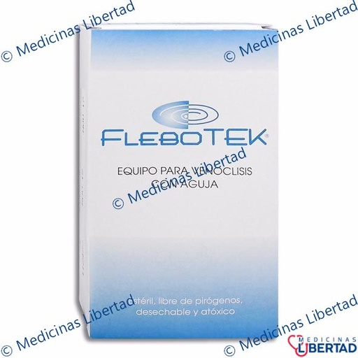 [7501125125331] FLEBOTEK CON AGUJA 4000488 - Pieza - 1 Pieza