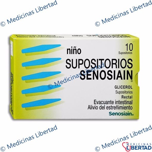 [7501314704163] SENOSIAIN NIÑO Supositorios c/10