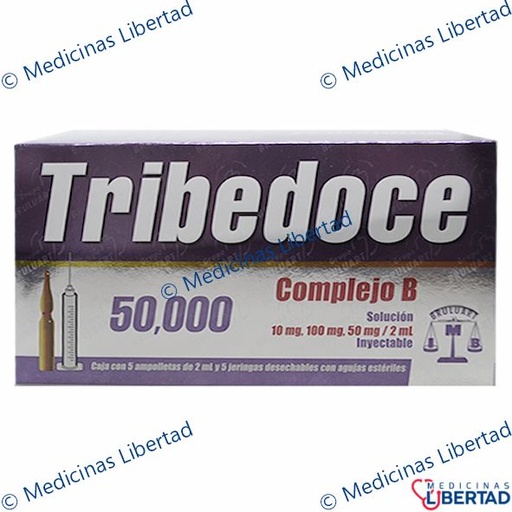 [7501537182960] TRIBEDOCE 50,000 - Solucion Inyectable - c/5