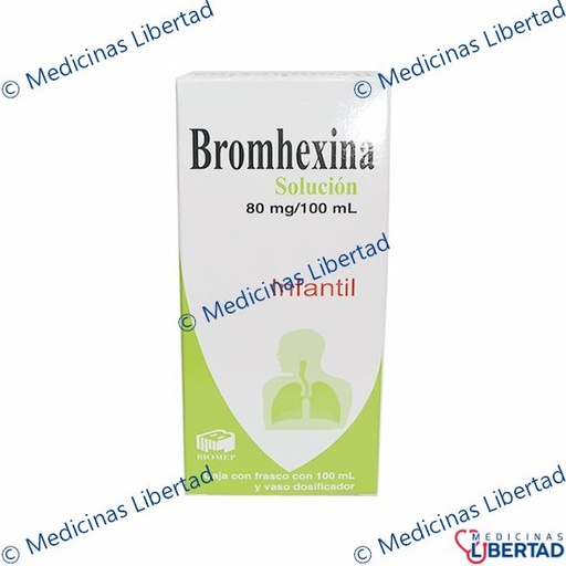 [7501573903246] BROMHEXINA INFANTIL BIOMEP- Suspension 100ml