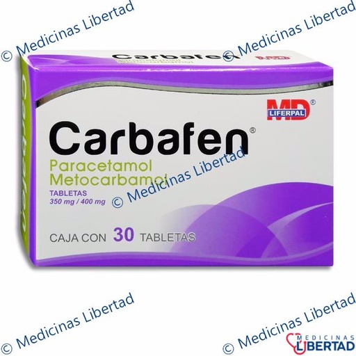 [7501836000118] CARBAFEN TABLETAS  C/30