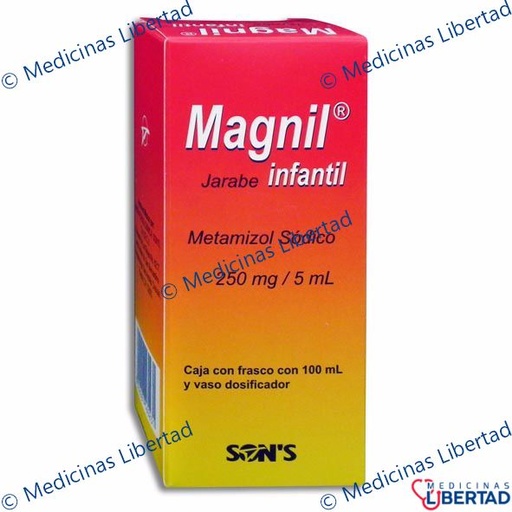 [7502001160231] MAGNIL INFANTIL JARABE  100 ML