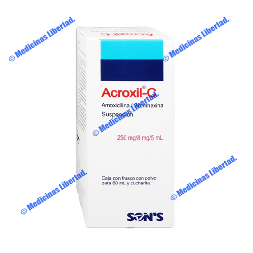 [7502001169296] ACROXIL C SUSPENSION 250 mg  60 ml