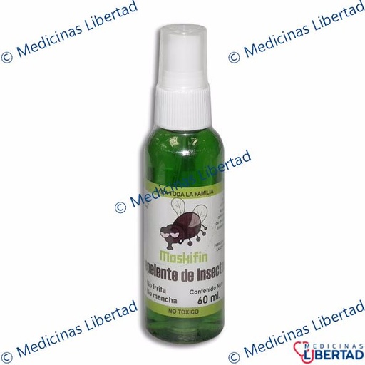 [7502008988128] MOSKIFIN REPELENTE DE INSECTOS FRASCO CON 60 ML