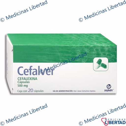 [7502009740480] CEFALVER CAPSULAS C/20