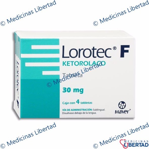 [7502009740664] LOROTEC F TABLETAS  C/4